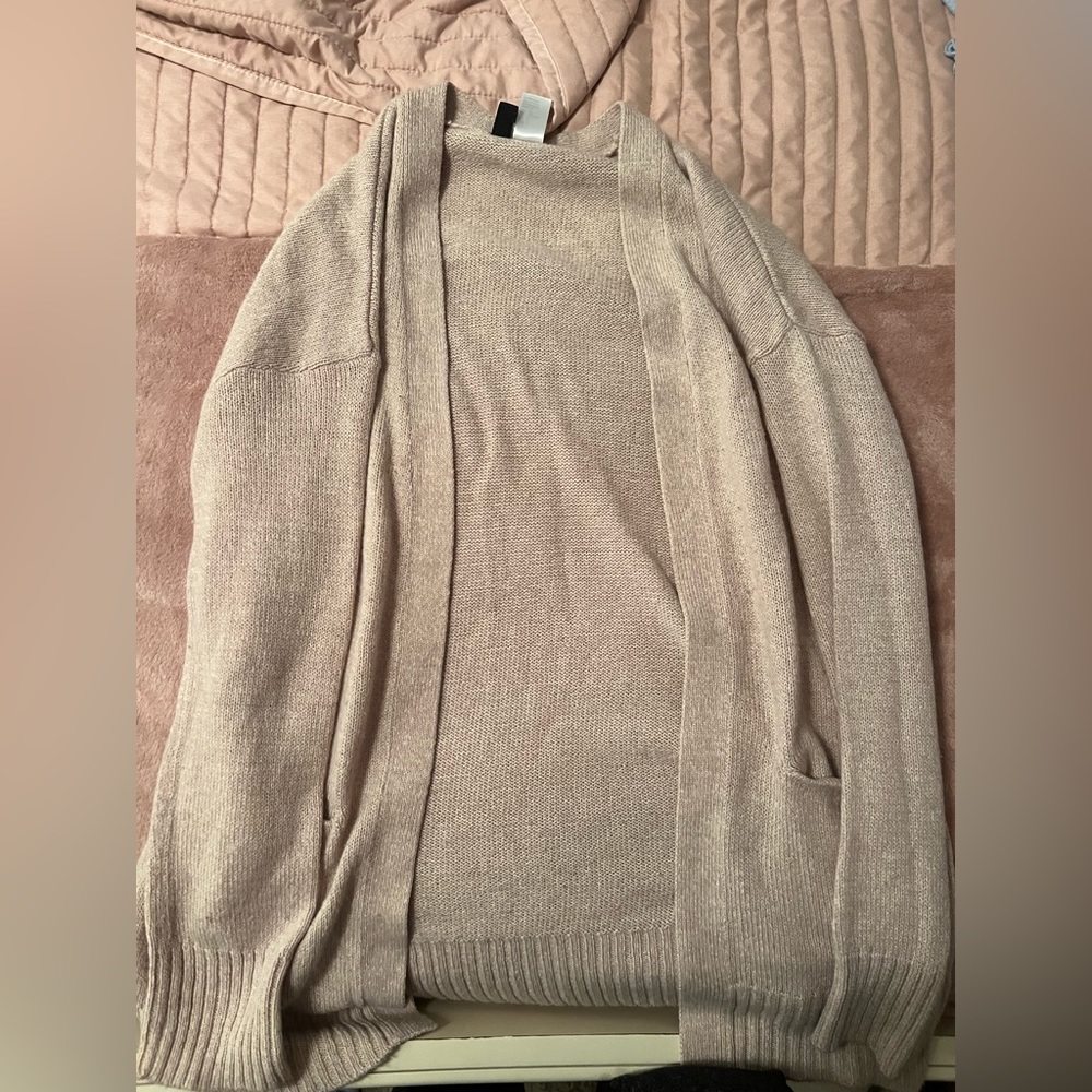 Light Pink Cardigan. Very cute and comfy